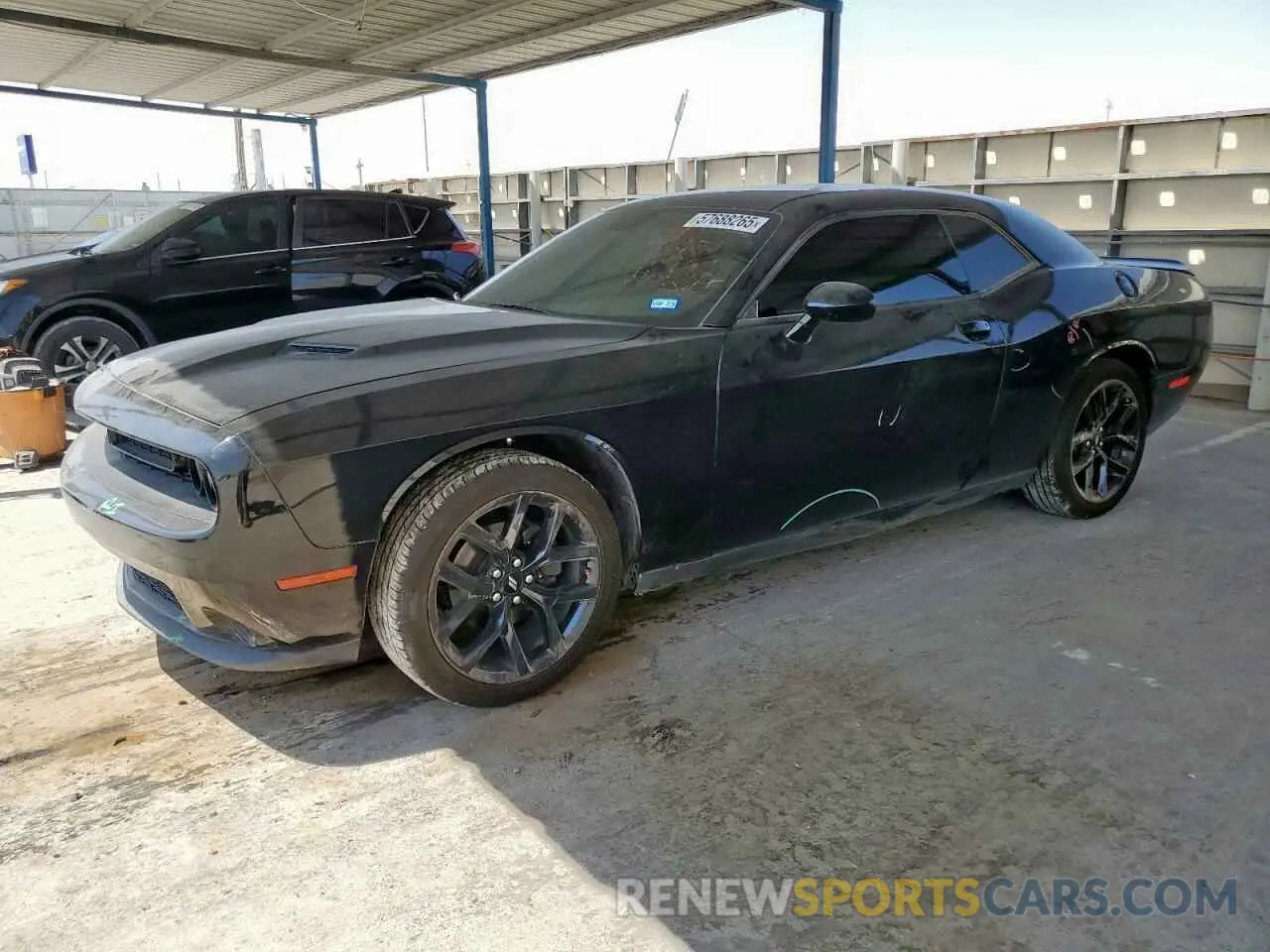 1 Photograph of a damaged car 2C3CDZAG8KH699821 DODGE CHALLENGER 2019