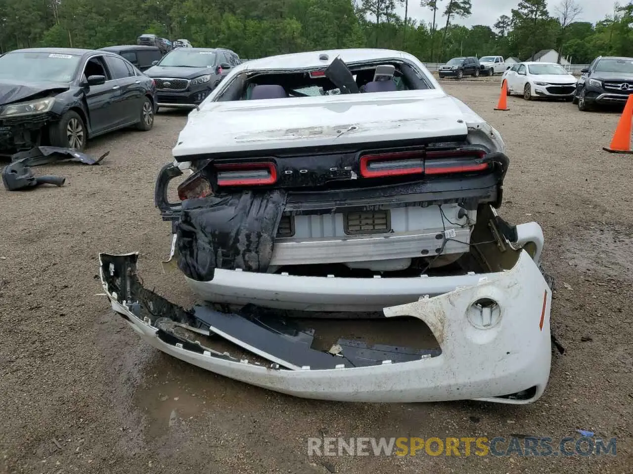 6 Photograph of a damaged car 2C3CDZAG8KH714592 DODGE CHALLENGER 2019