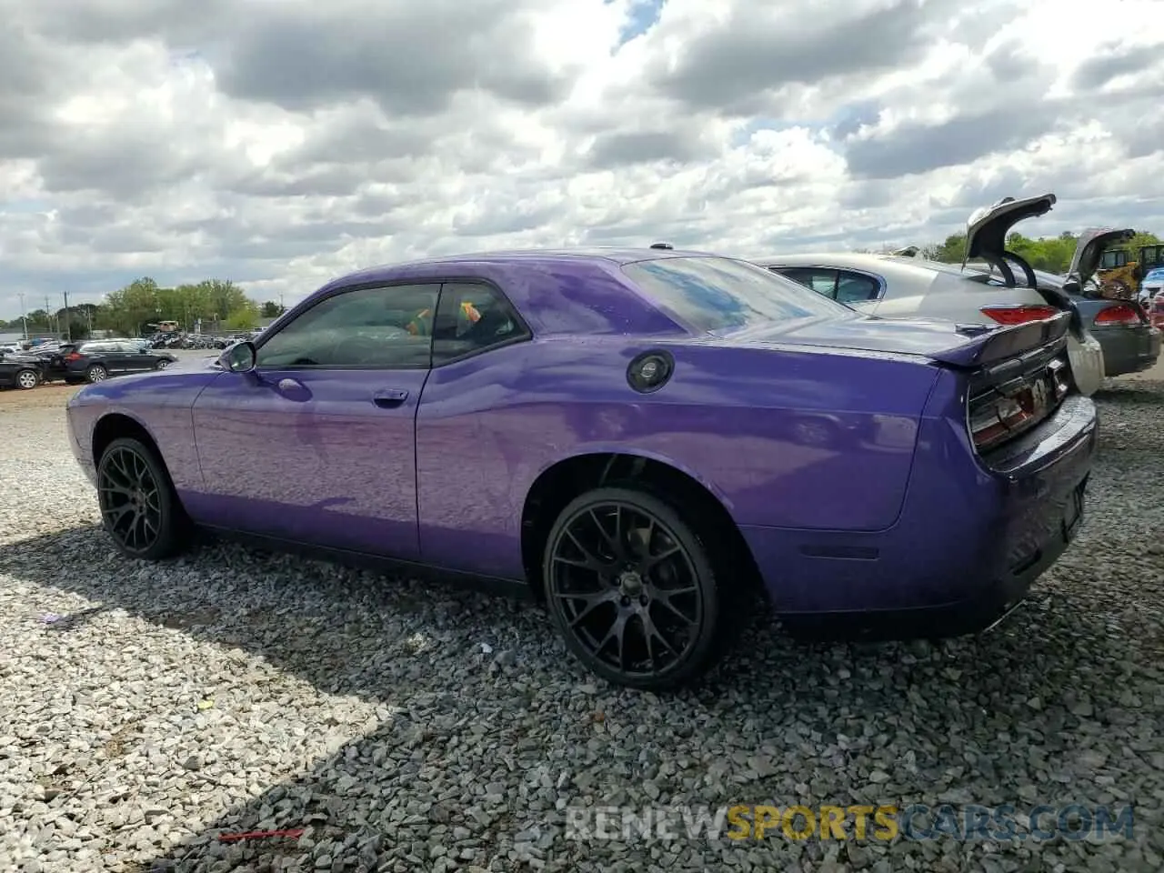 2 Photograph of a damaged car 2C3CDZAG8KH731537 DODGE CHALLENGER 2019