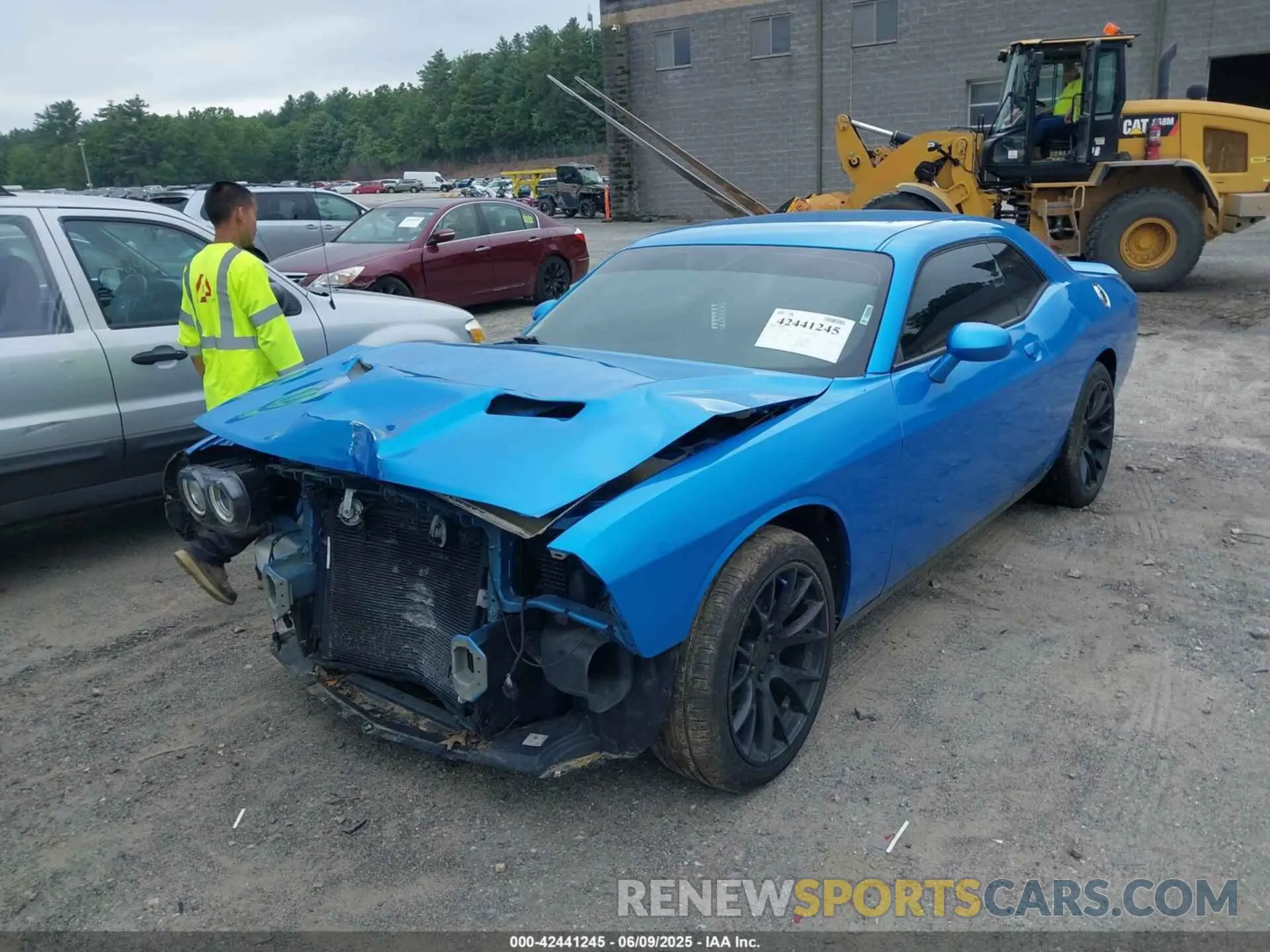2 Photograph of a damaged car 2C3CDZAG9KH521500 DODGE CHALLENGER 2019