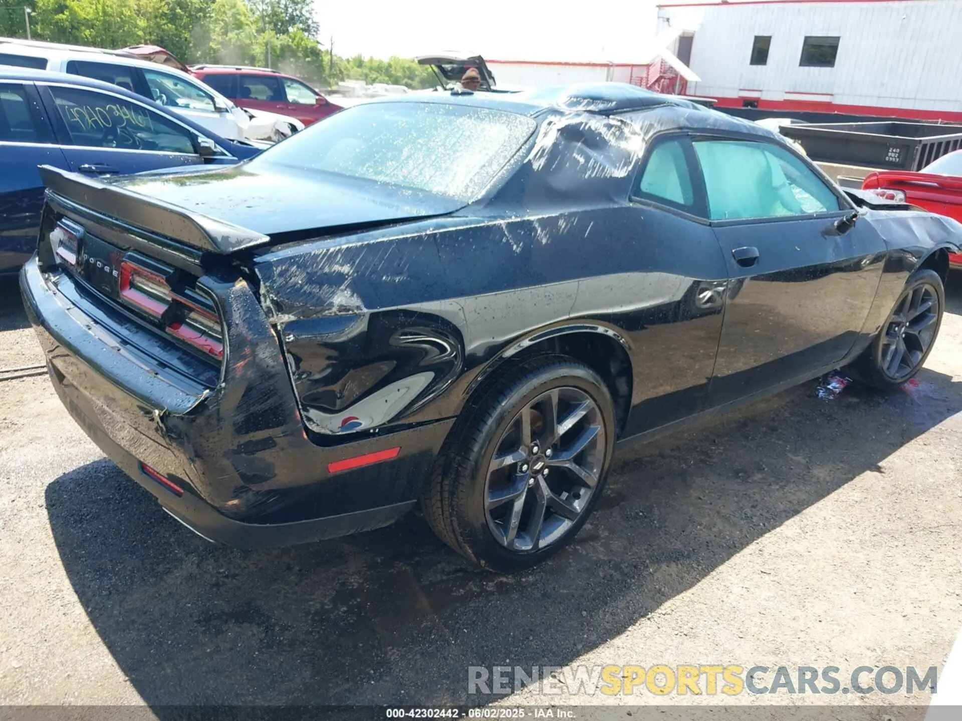 4 Photograph of a damaged car 2C3CDZAG9KH574858 DODGE CHALLENGER 2019