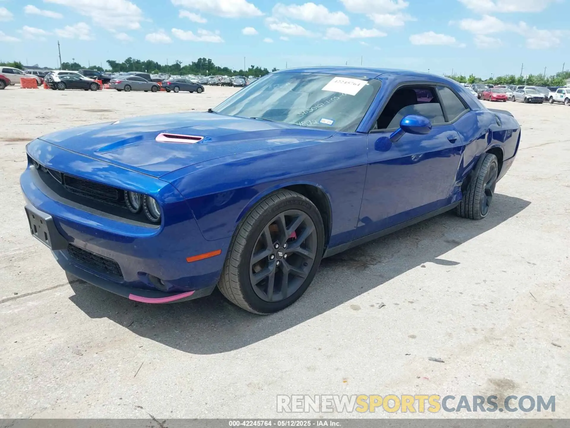 2 Photograph of a damaged car 2C3CDZAG9KH574892 DODGE CHALLENGER 2019