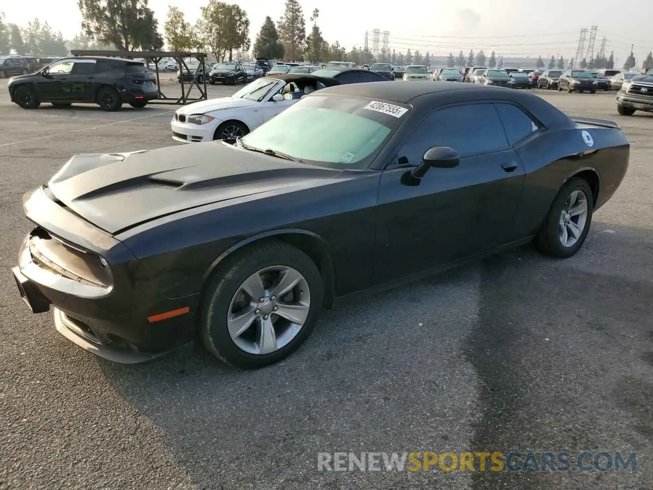 1 Photograph of a damaged car 2C3CDZAG9KH669937 DODGE CHALLENGER 2019