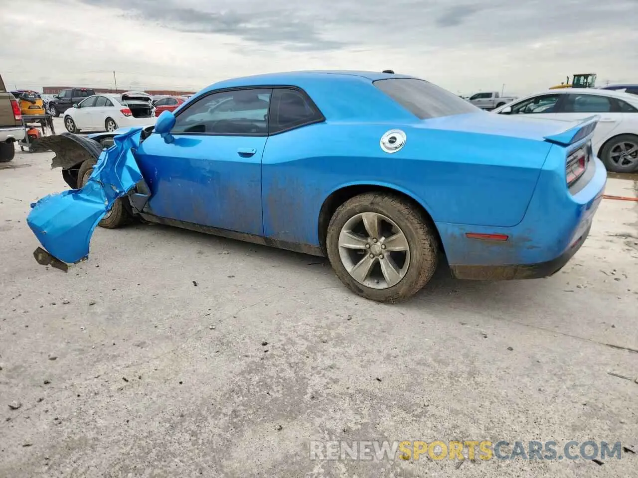 2 Photograph of a damaged car 2C3CDZAG9KH671896 DODGE CHALLENGER 2019