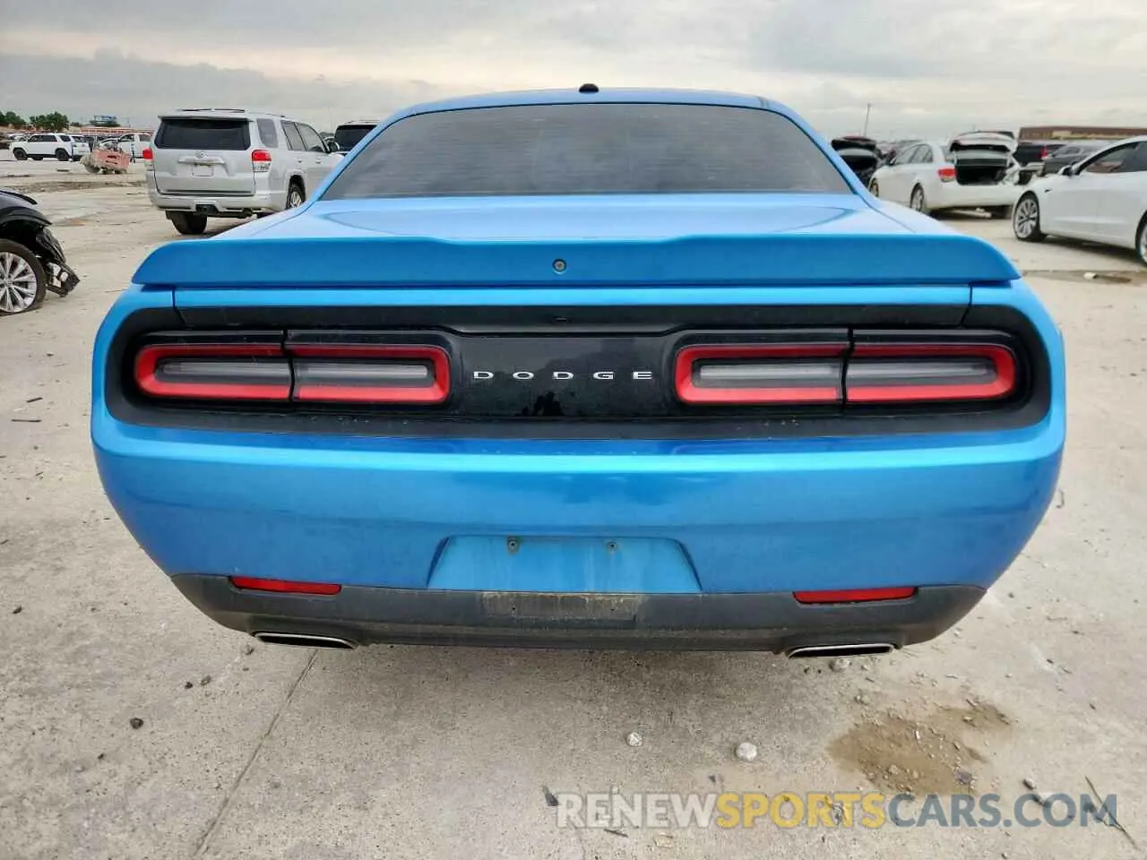 6 Photograph of a damaged car 2C3CDZAG9KH671896 DODGE CHALLENGER 2019