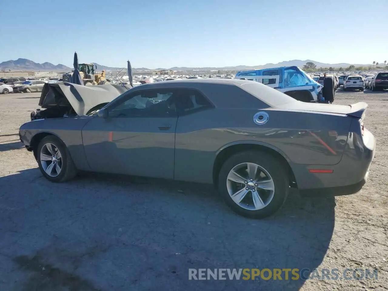 2 Photograph of a damaged car 2C3CDZAG9KH674054 DODGE CHALLENGER 2019