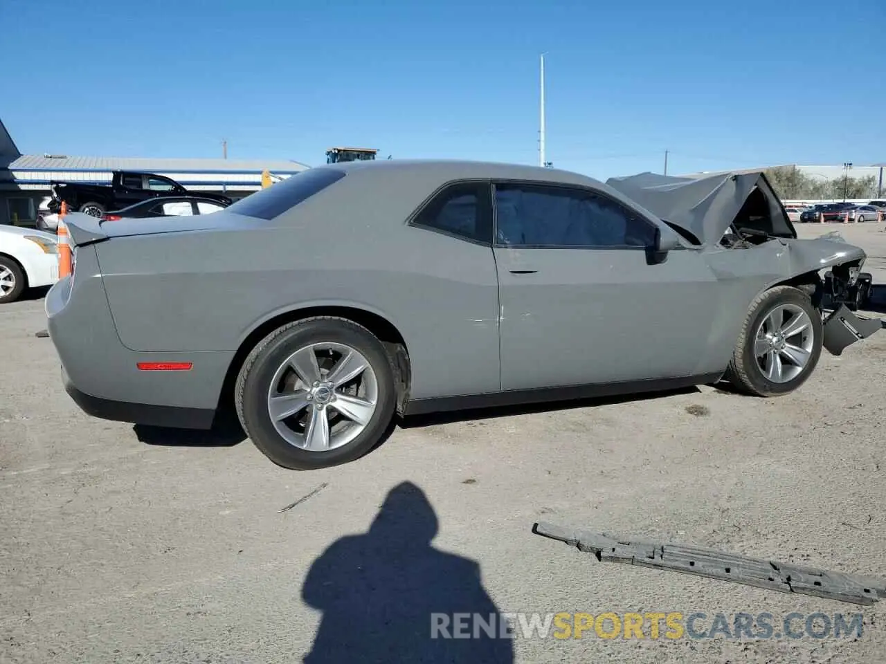 3 Photograph of a damaged car 2C3CDZAG9KH674054 DODGE CHALLENGER 2019