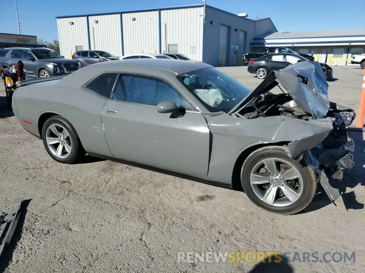 4 Photograph of a damaged car 2C3CDZAG9KH674054 DODGE CHALLENGER 2019