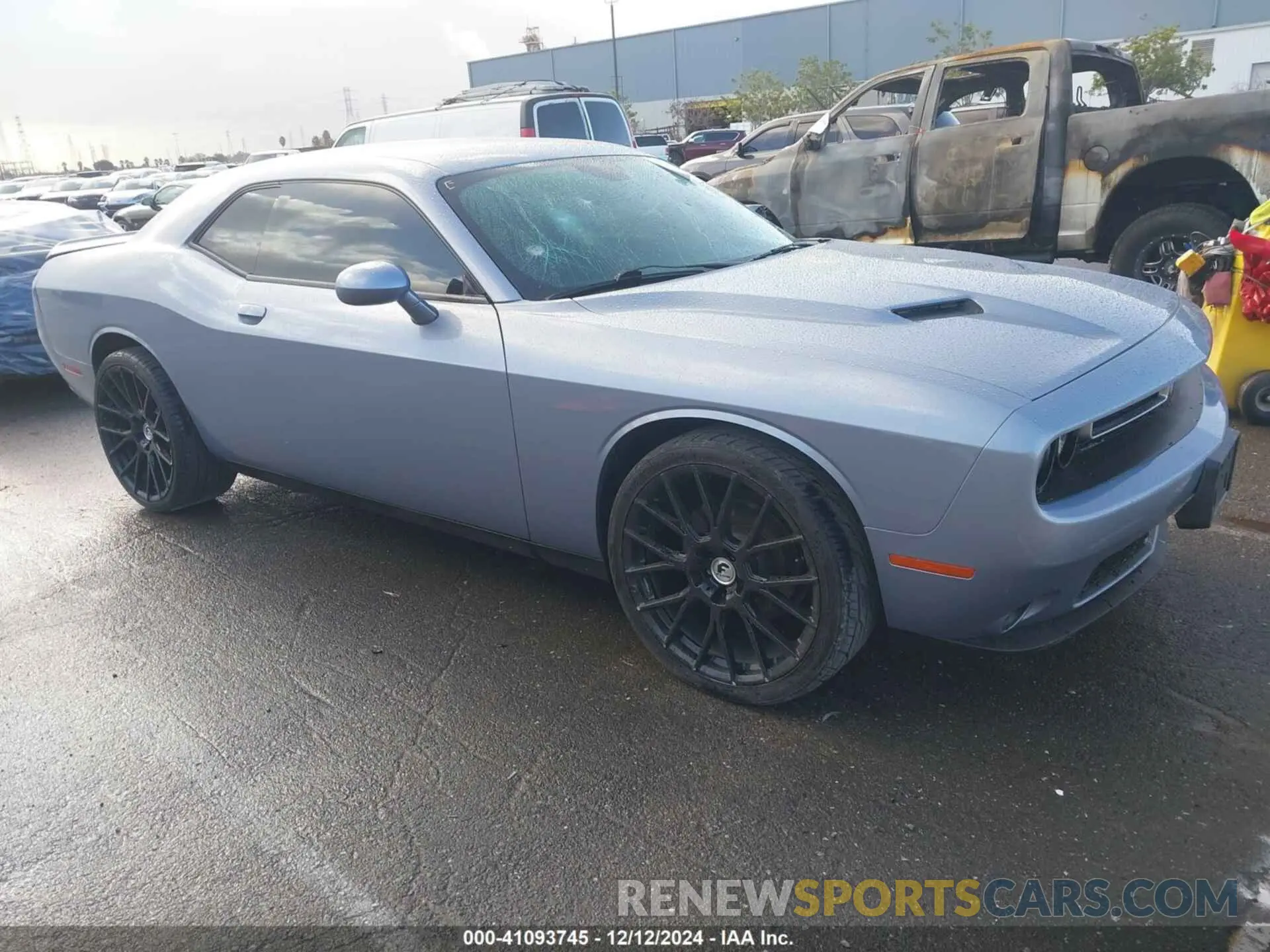 1 Photograph of a damaged car 2C3CDZAG9KH701236 DODGE CHALLENGER 2019