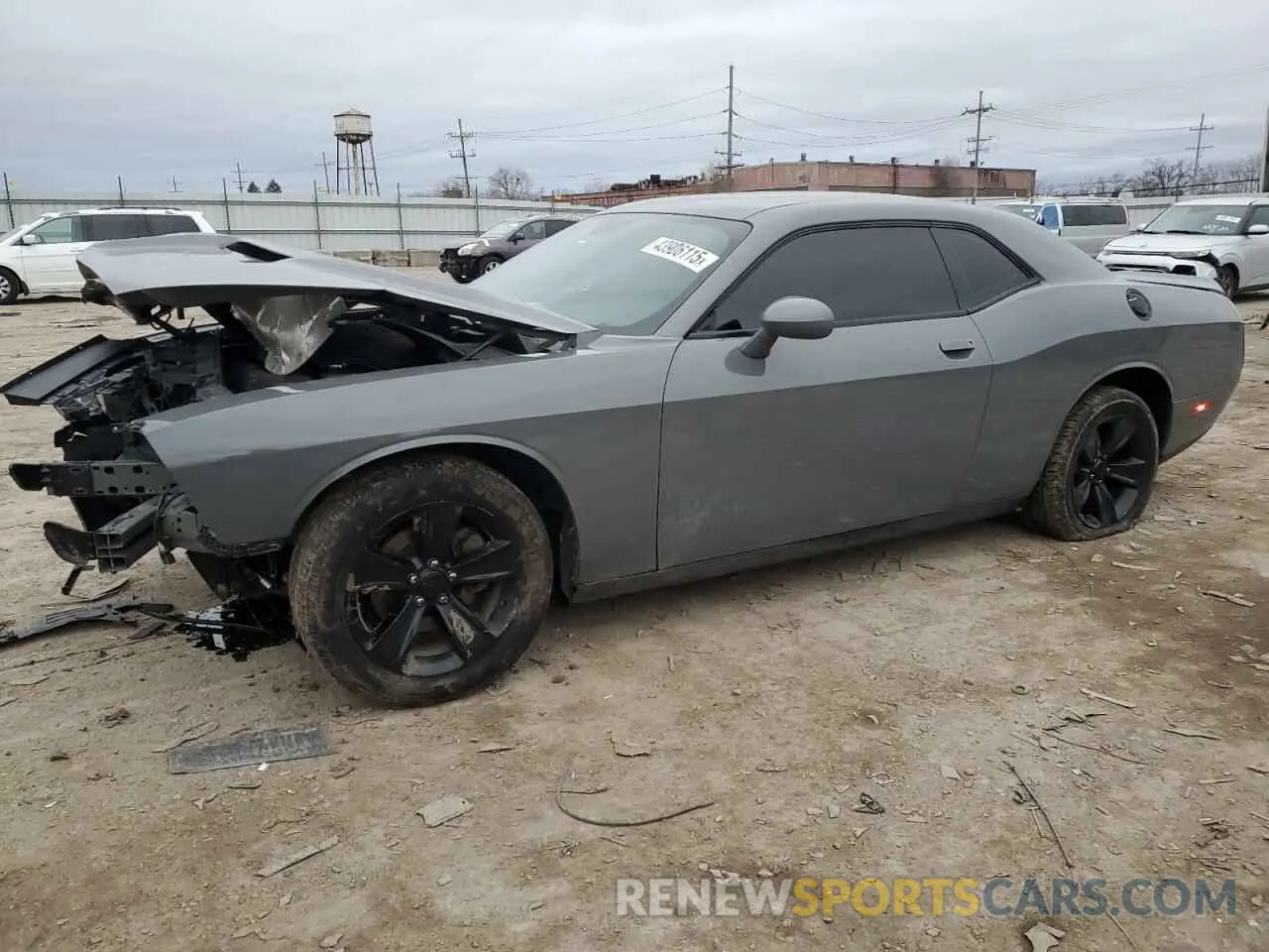 1 Photograph of a damaged car 2C3CDZAG9KH711989 DODGE CHALLENGER 2019