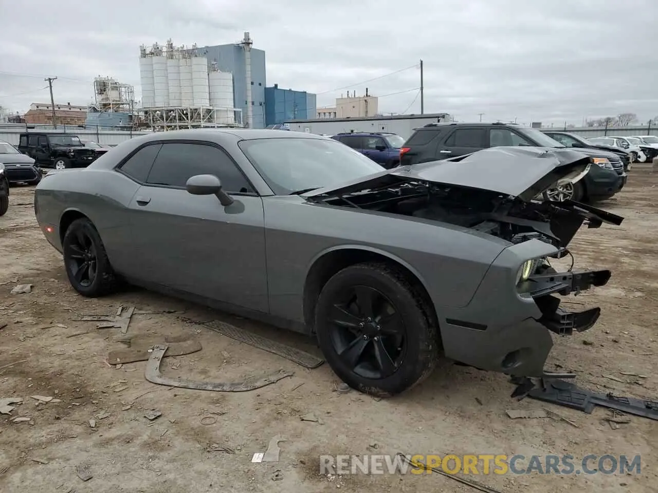 4 Photograph of a damaged car 2C3CDZAG9KH711989 DODGE CHALLENGER 2019