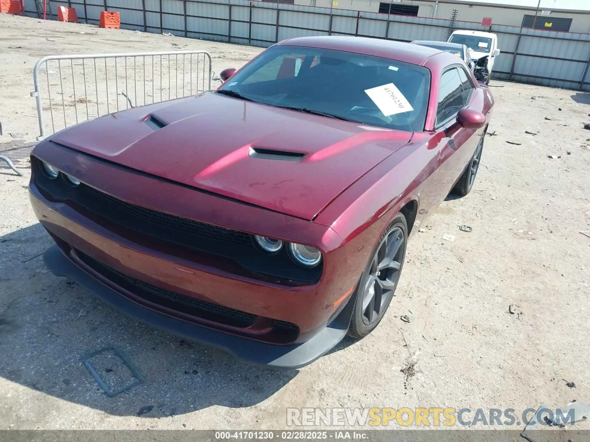 2 Photograph of a damaged car 2C3CDZAG9KH733894 DODGE CHALLENGER 2019