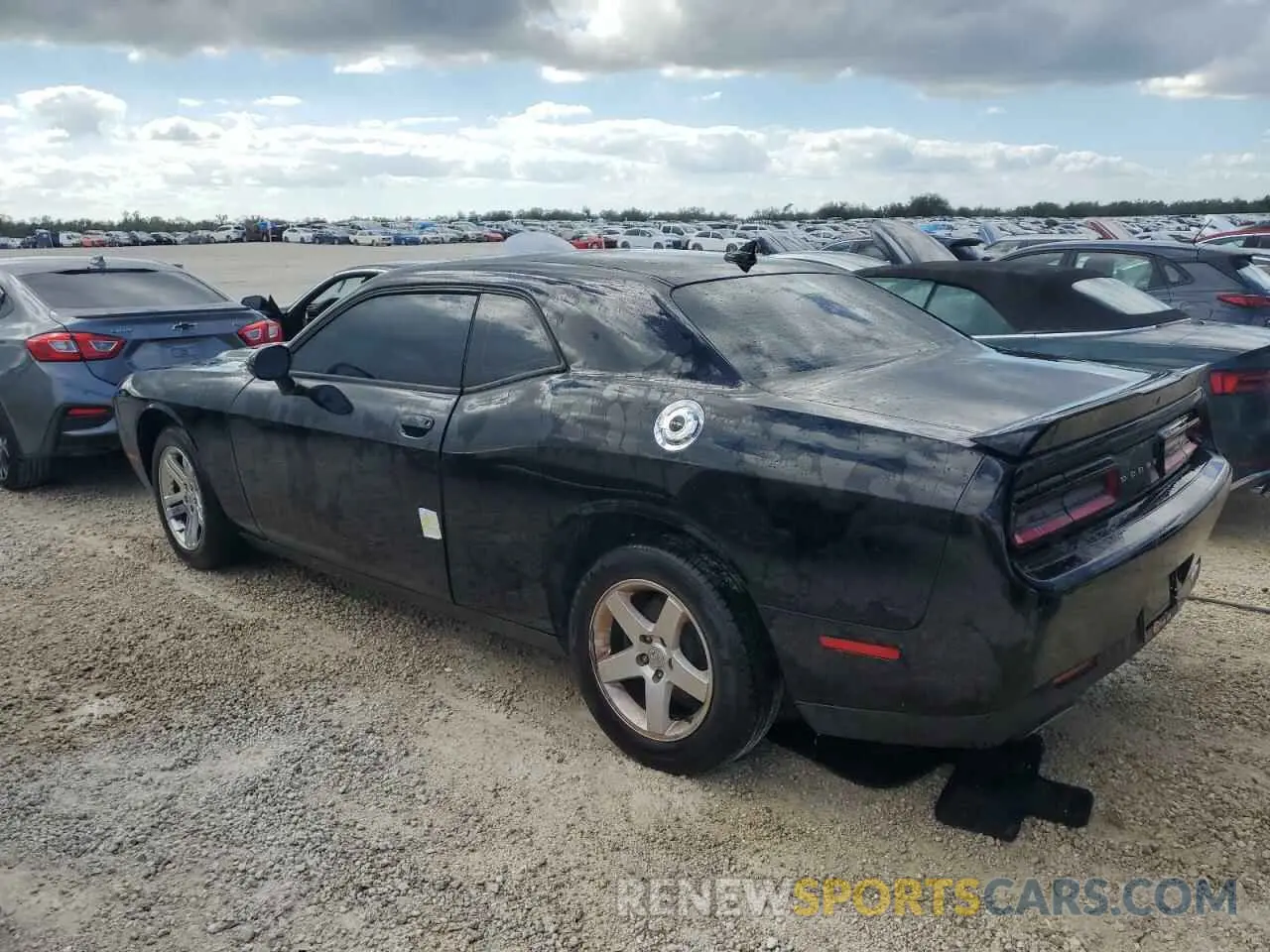 2 Photograph of a damaged car 2C3CDZAG9KH751845 DODGE CHALLENGER 2019