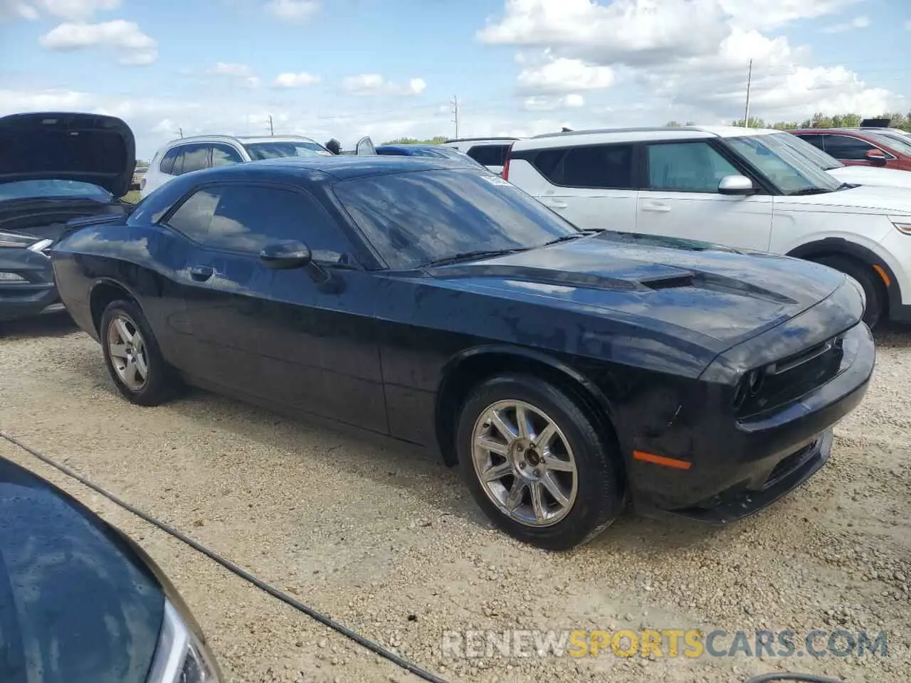 4 Photograph of a damaged car 2C3CDZAG9KH751845 DODGE CHALLENGER 2019