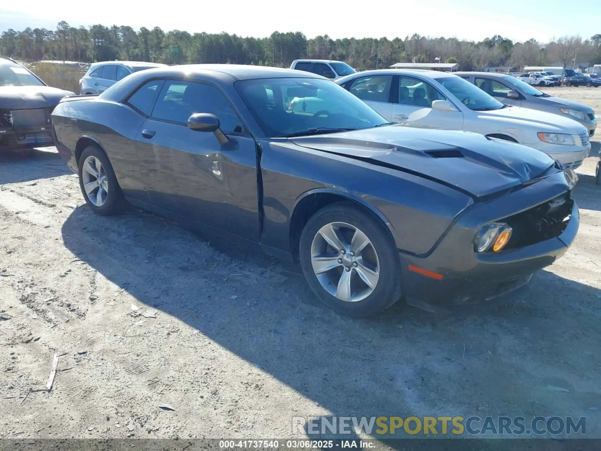 1 Photograph of a damaged car 2C3CDZAGXKH503541 DODGE CHALLENGER 2019