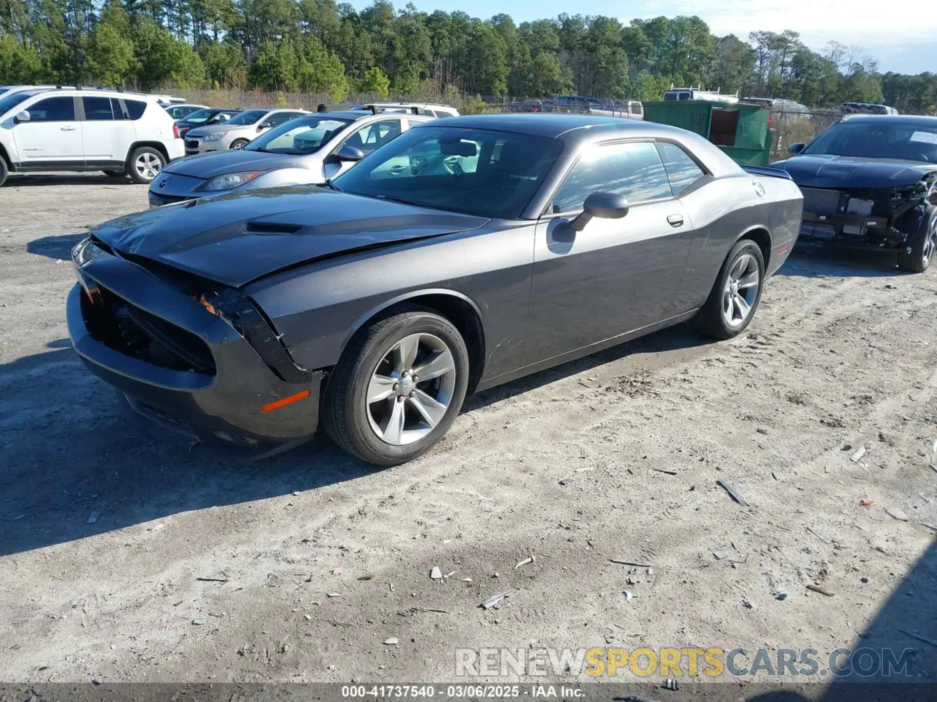2 Photograph of a damaged car 2C3CDZAGXKH503541 DODGE CHALLENGER 2019