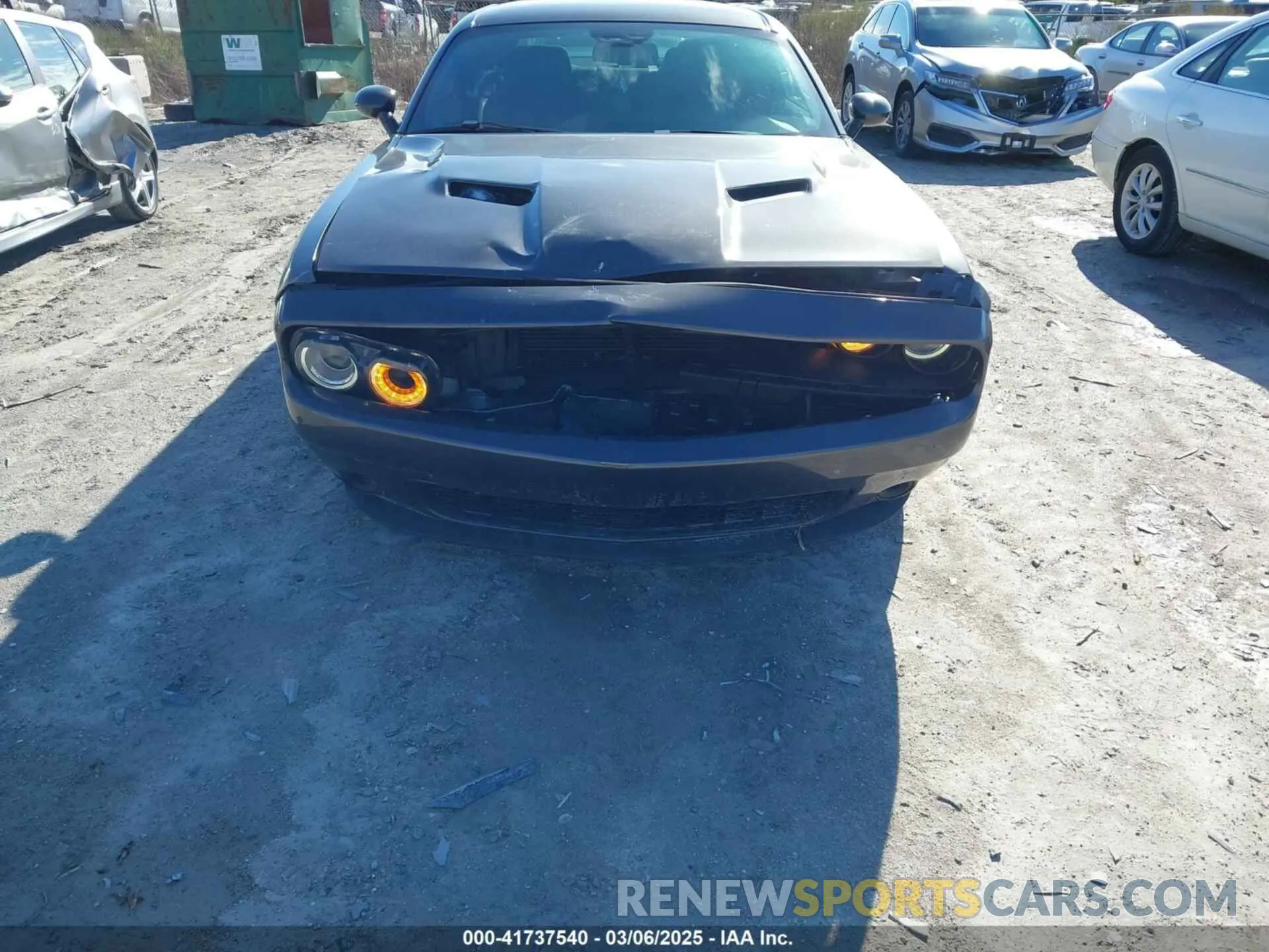 6 Photograph of a damaged car 2C3CDZAGXKH503541 DODGE CHALLENGER 2019