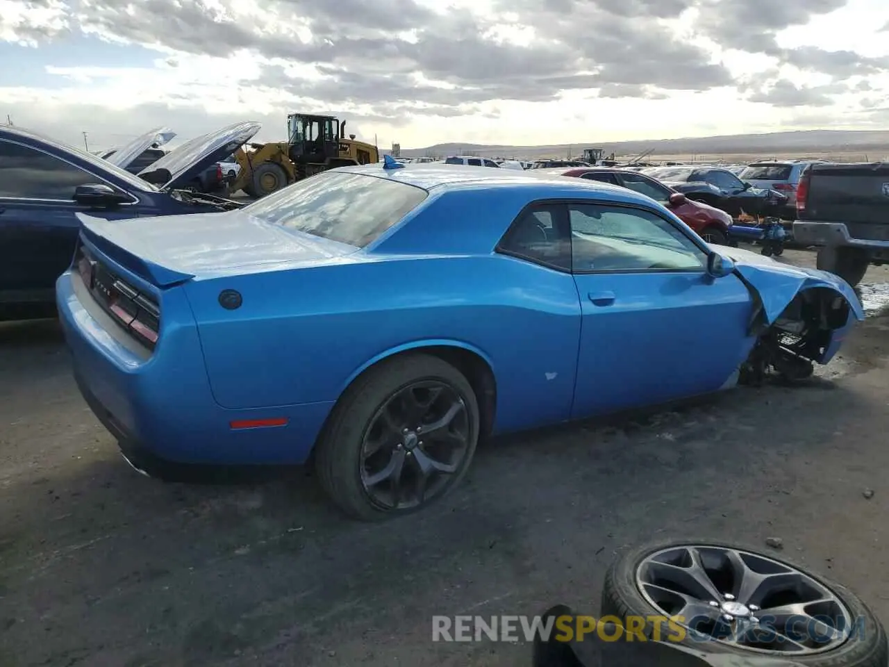 3 Photograph of a damaged car 2C3CDZAGXKH604059 DODGE CHALLENGER 2019
