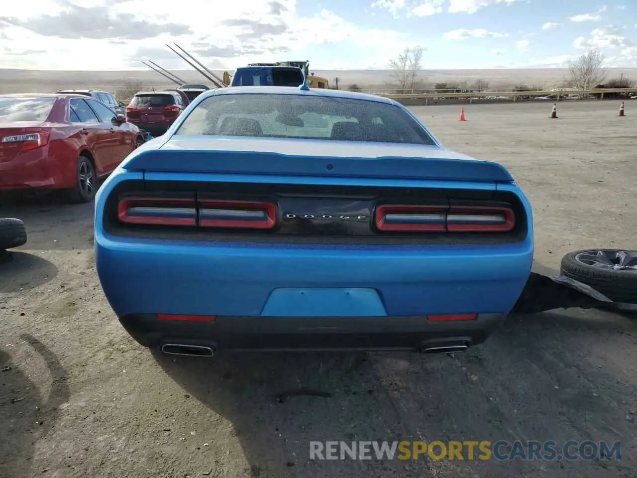 6 Photograph of a damaged car 2C3CDZAGXKH604059 DODGE CHALLENGER 2019