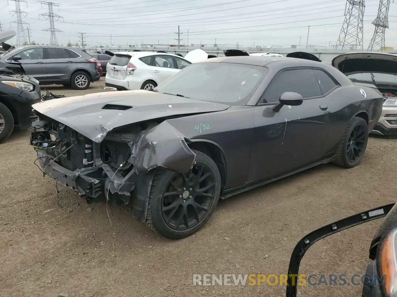 1 Photograph of a damaged car 2C3CDZAGXKH616017 DODGE CHALLENGER 2019