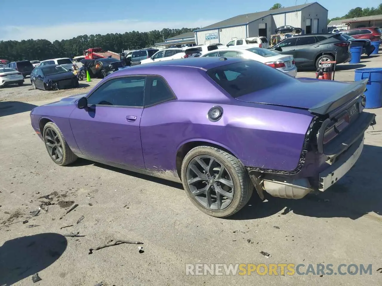2 Photograph of a damaged car 2C3CDZAGXKH618799 DODGE CHALLENGER 2019