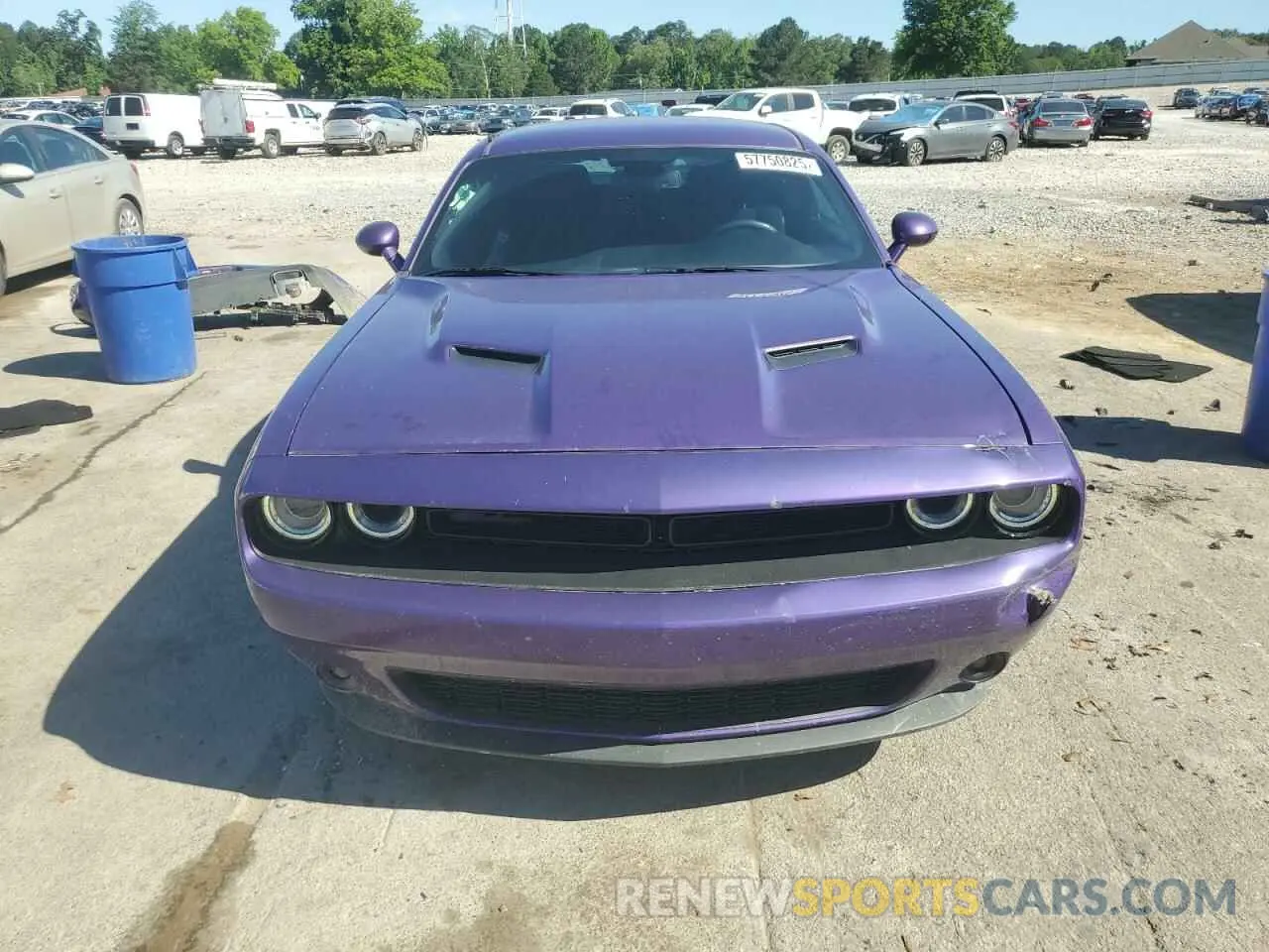 5 Photograph of a damaged car 2C3CDZAGXKH618799 DODGE CHALLENGER 2019
