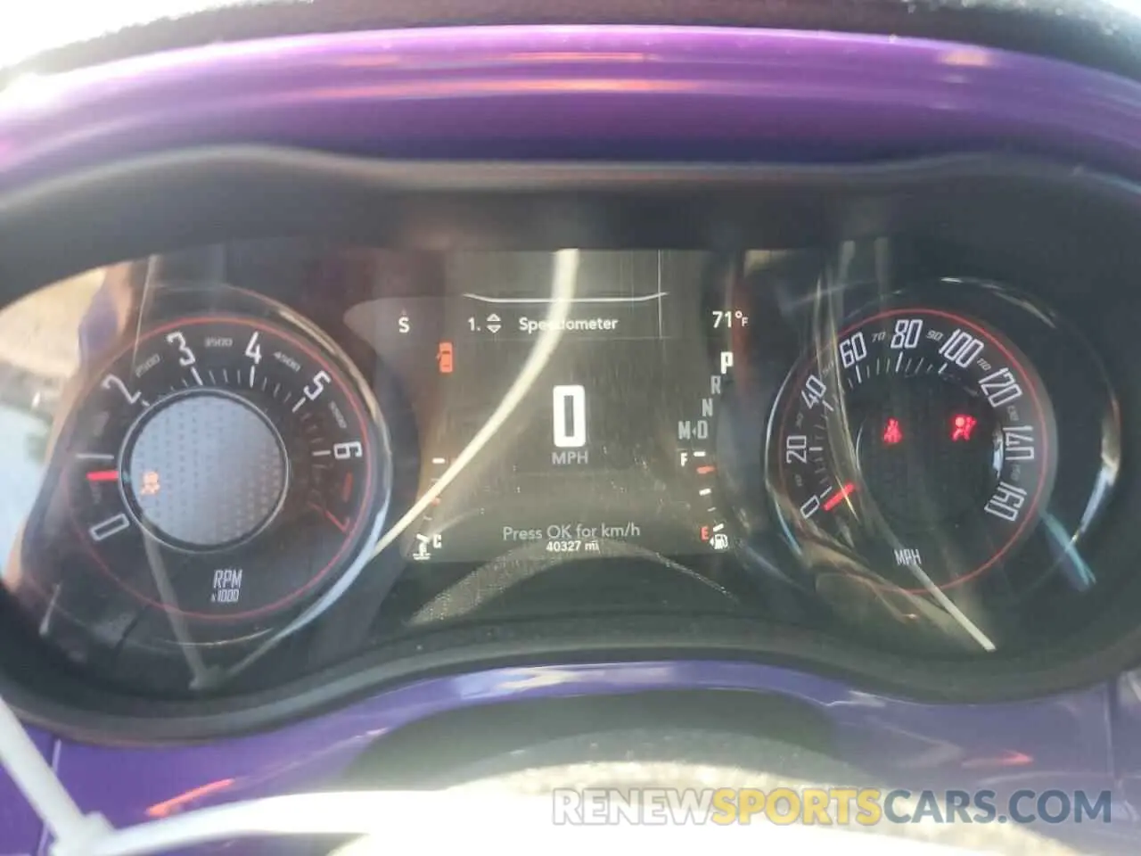9 Photograph of a damaged car 2C3CDZAGXKH618799 DODGE CHALLENGER 2019