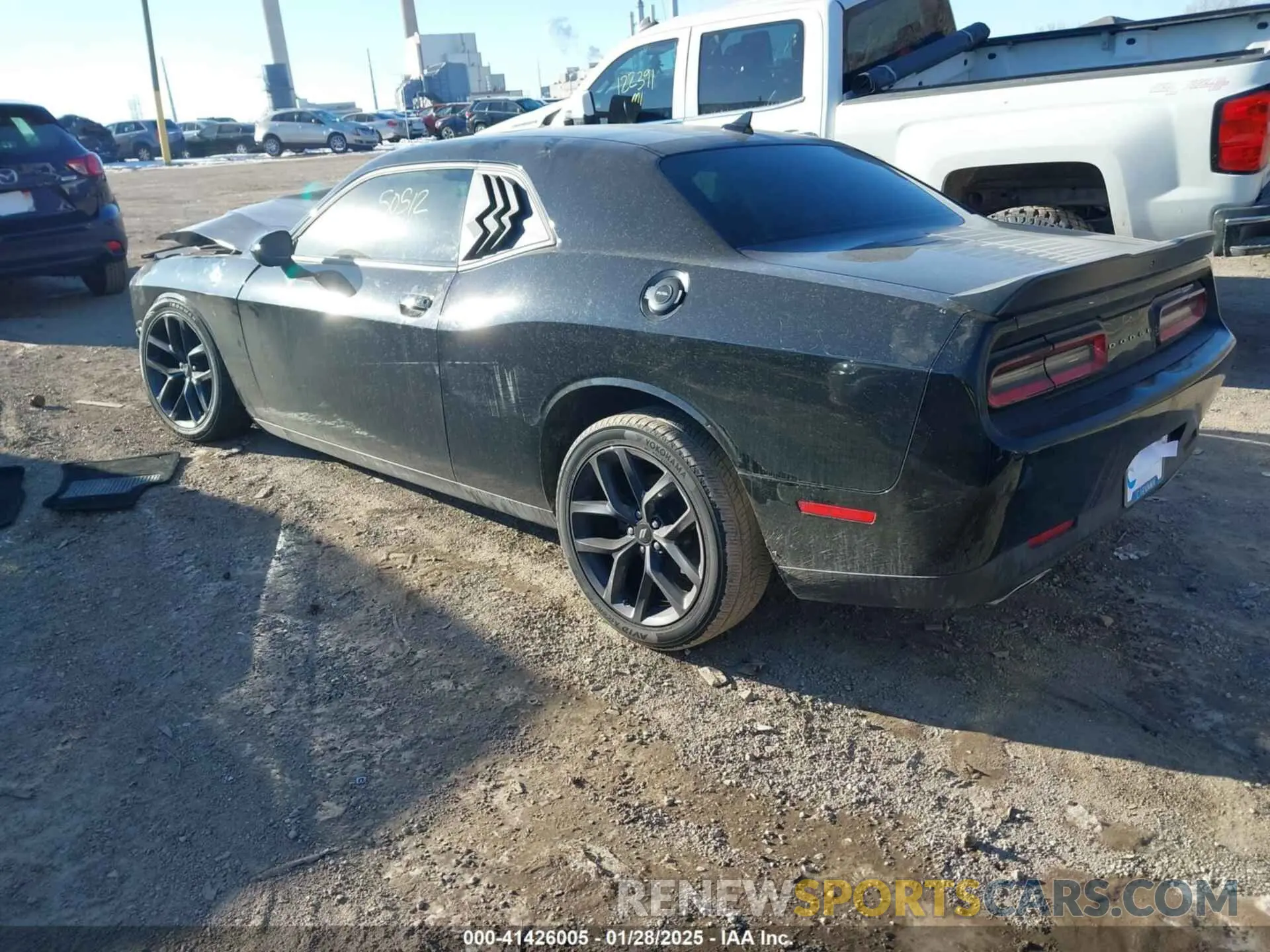 3 Photograph of a damaged car 2C3CDZAGXKH663368 DODGE CHALLENGER 2019