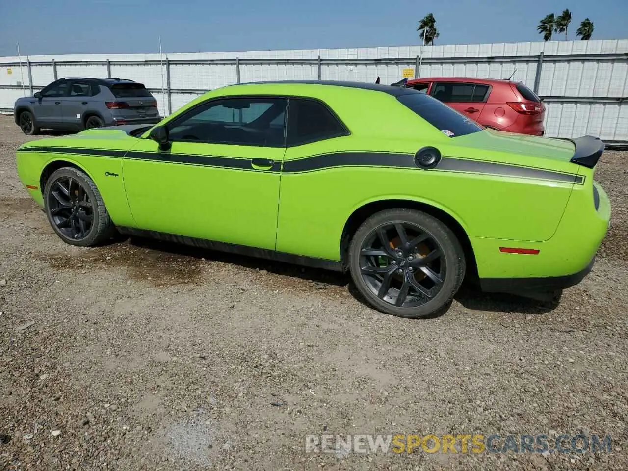 2 Photograph of a damaged car 2C3CDZAGXKH688030 DODGE CHALLENGER 2019
