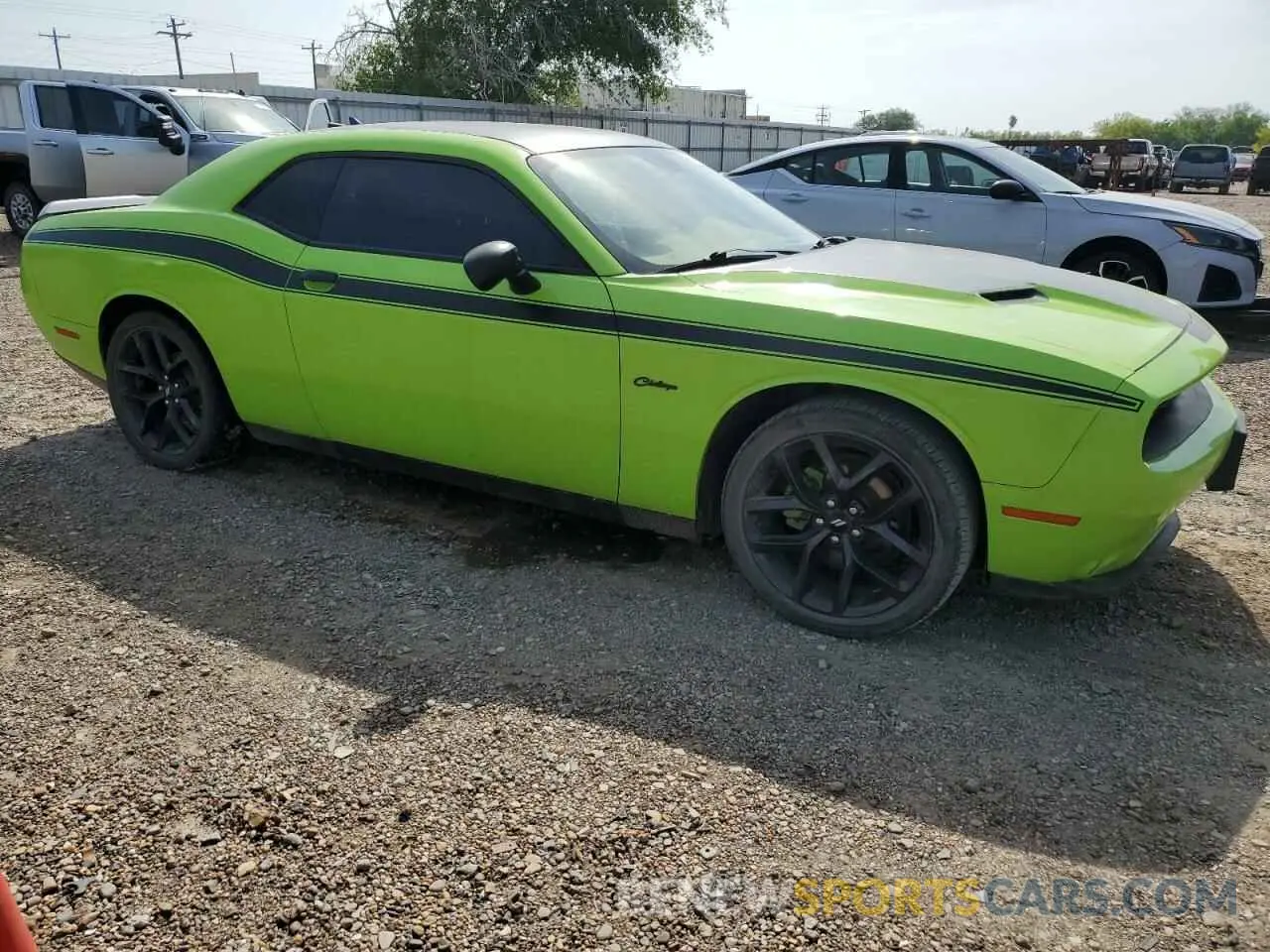 4 Photograph of a damaged car 2C3CDZAGXKH688030 DODGE CHALLENGER 2019