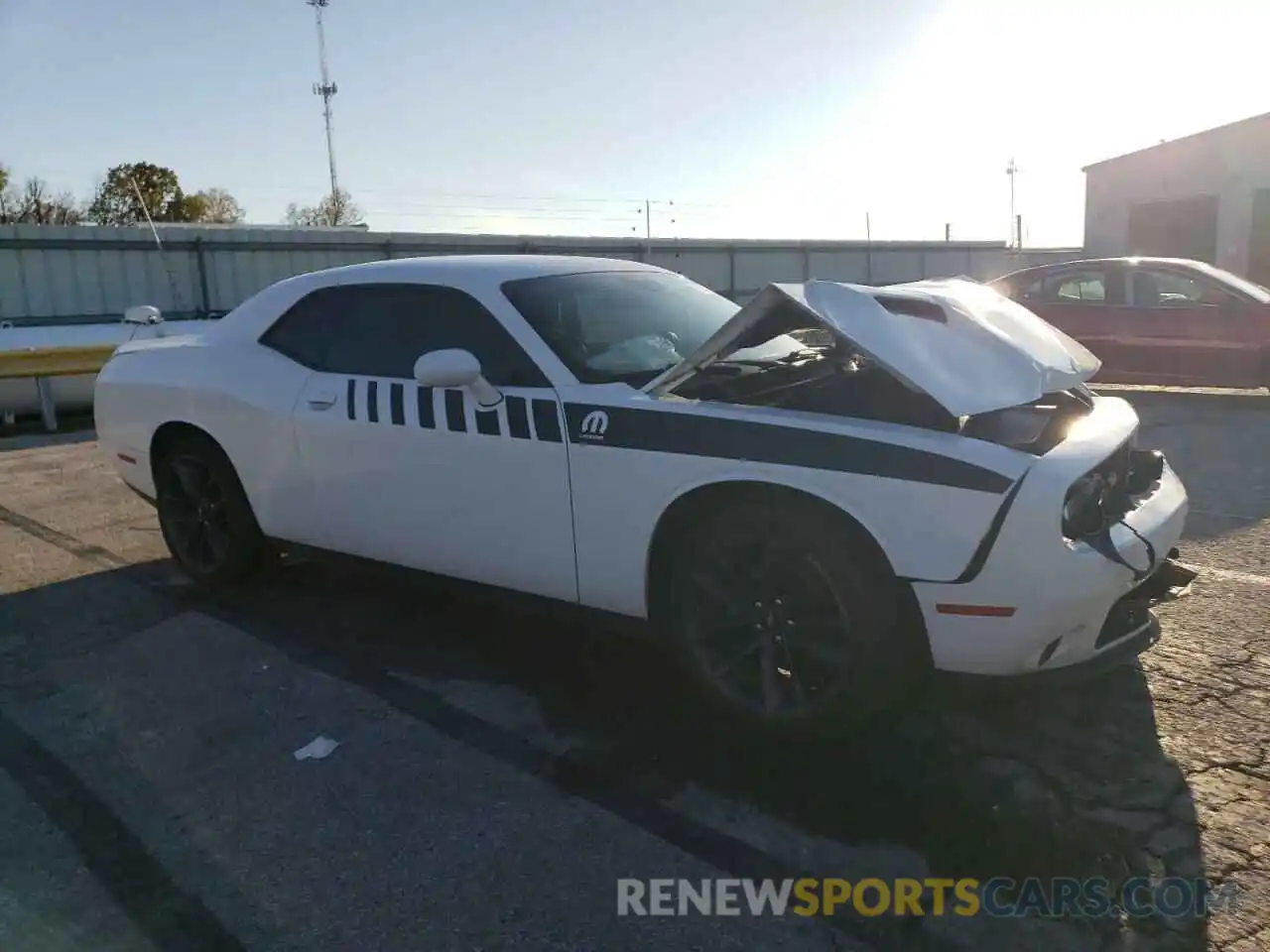 4 Photograph of a damaged car 2C3CDZAGXKH723665 DODGE CHALLENGER 2019