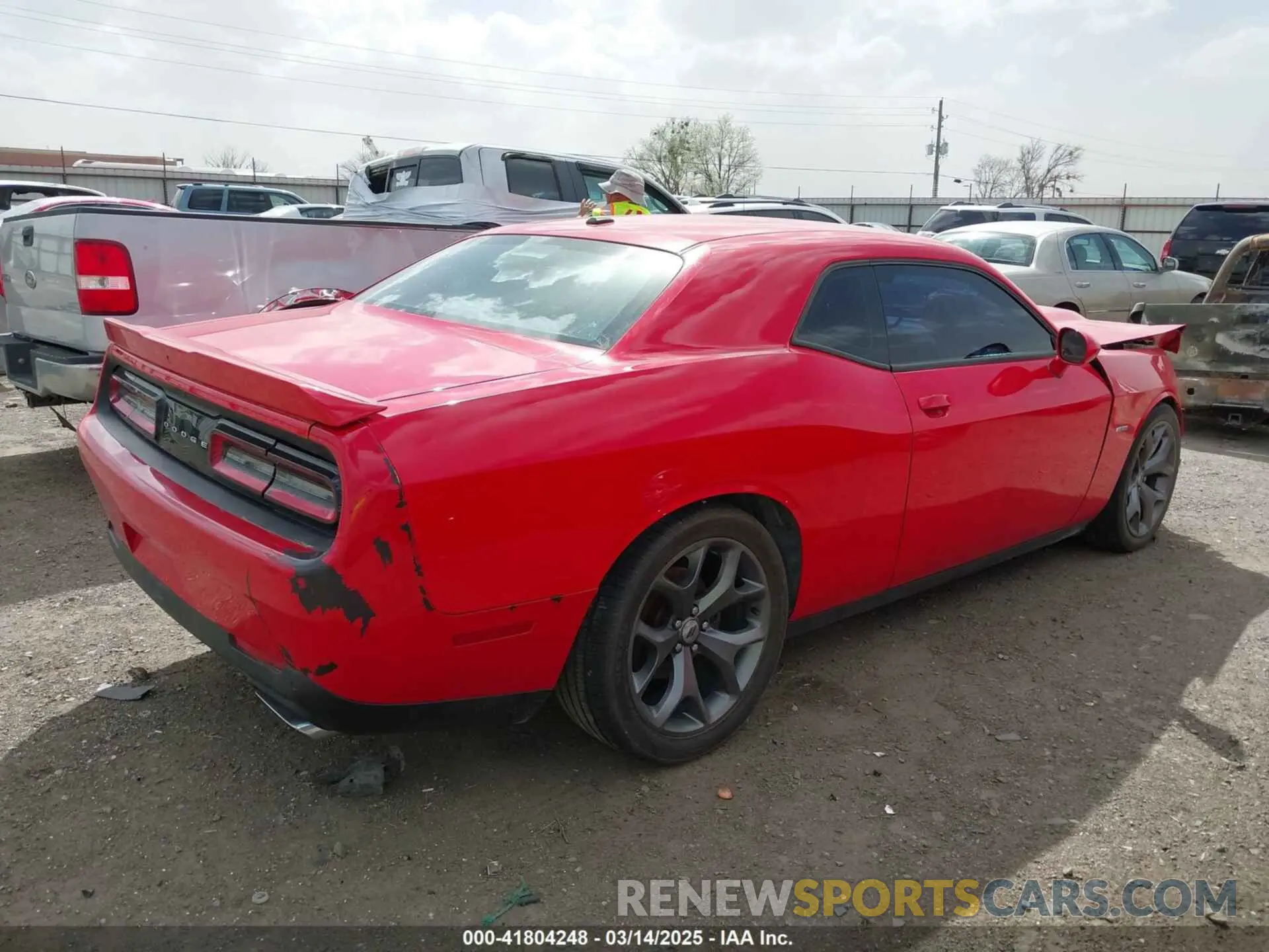 4 Photograph of a damaged car 2C3CDZBT0KH627930 DODGE CHALLENGER 2019