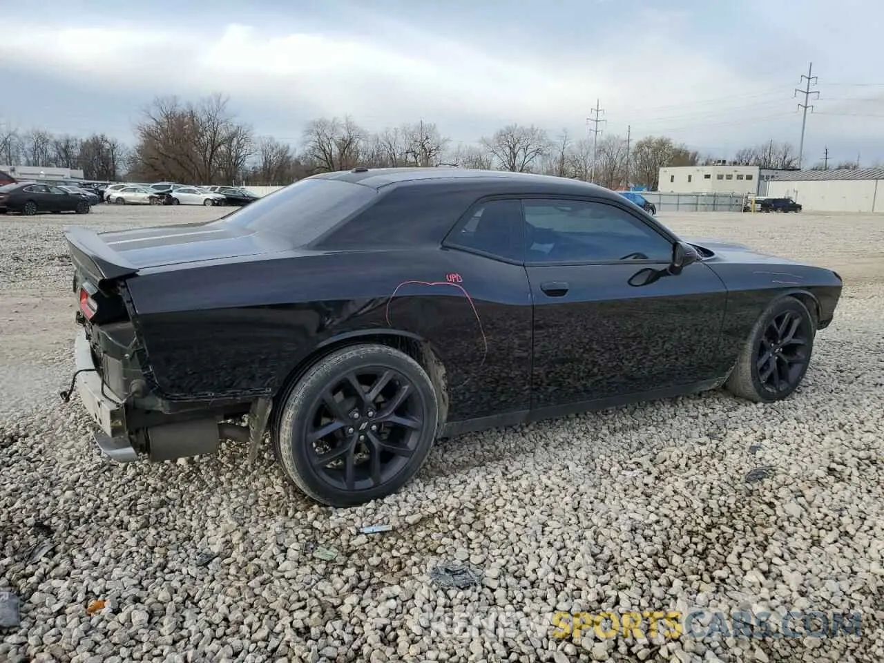 3 Photograph of a damaged car 2C3CDZBT2KH708766 DODGE CHALLENGER 2019