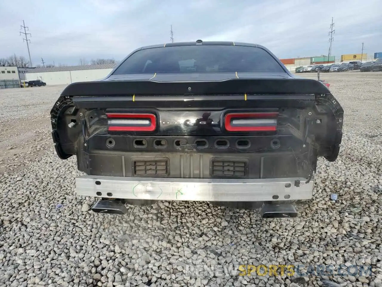 6 Photograph of a damaged car 2C3CDZBT2KH708766 DODGE CHALLENGER 2019