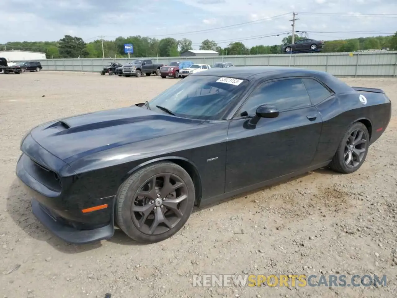 1 Photograph of a damaged car 2C3CDZBT4KH524316 DODGE CHALLENGER 2019