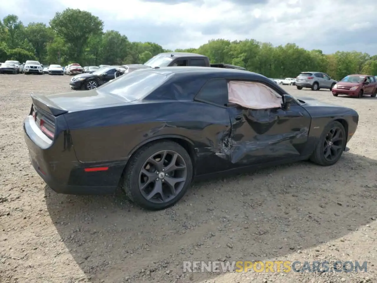 3 Photograph of a damaged car 2C3CDZBT4KH524316 DODGE CHALLENGER 2019