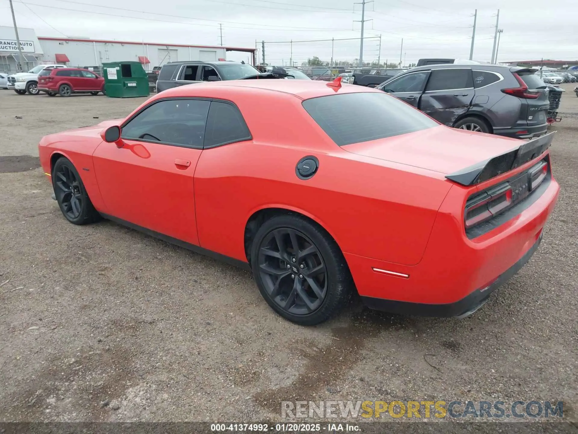 3 Photograph of a damaged car 2C3CDZBT5KH624151 DODGE CHALLENGER 2019
