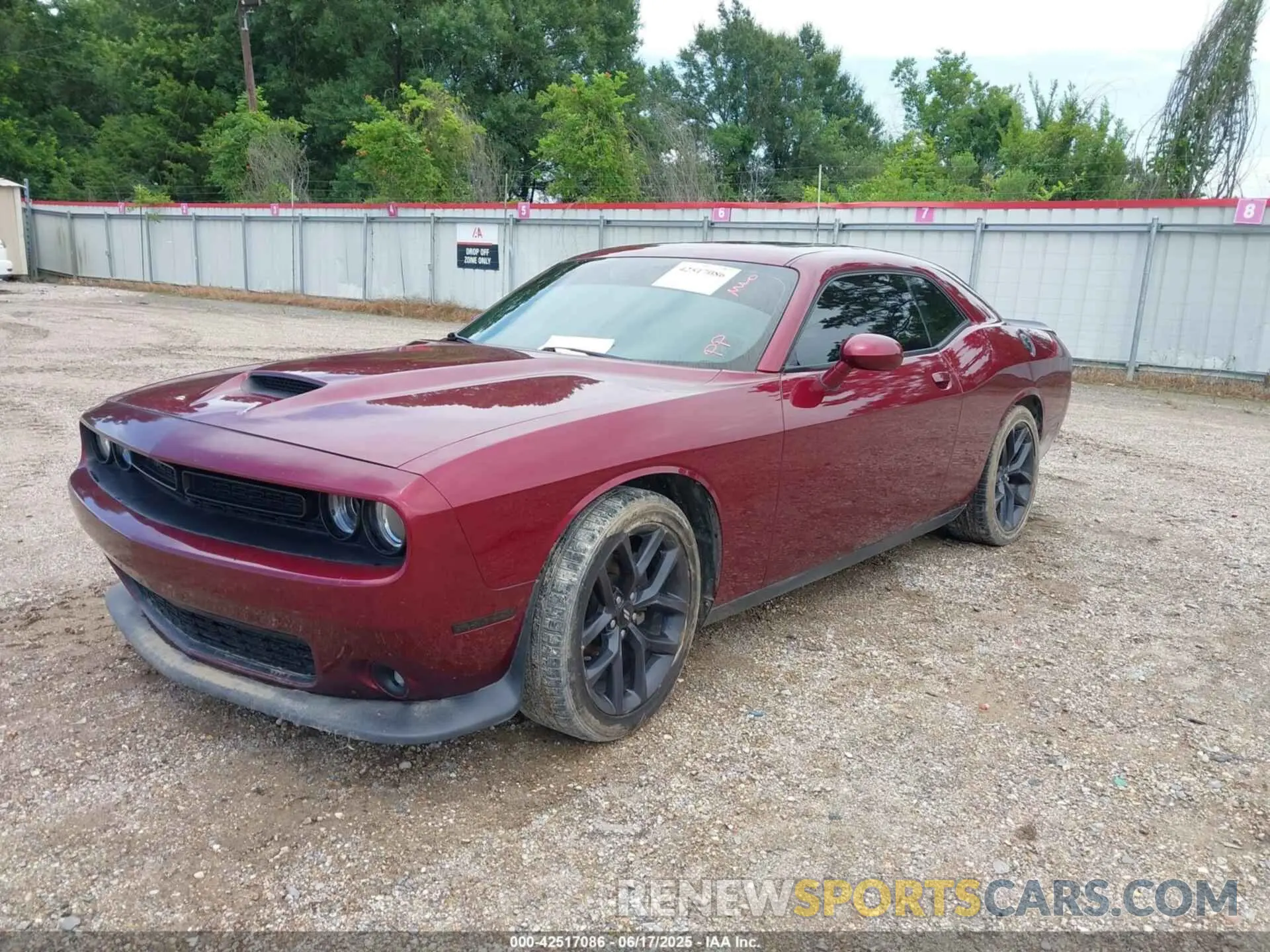 2 Photograph of a damaged car 2C3CDZBT5KH724184 DODGE CHALLENGER 2019