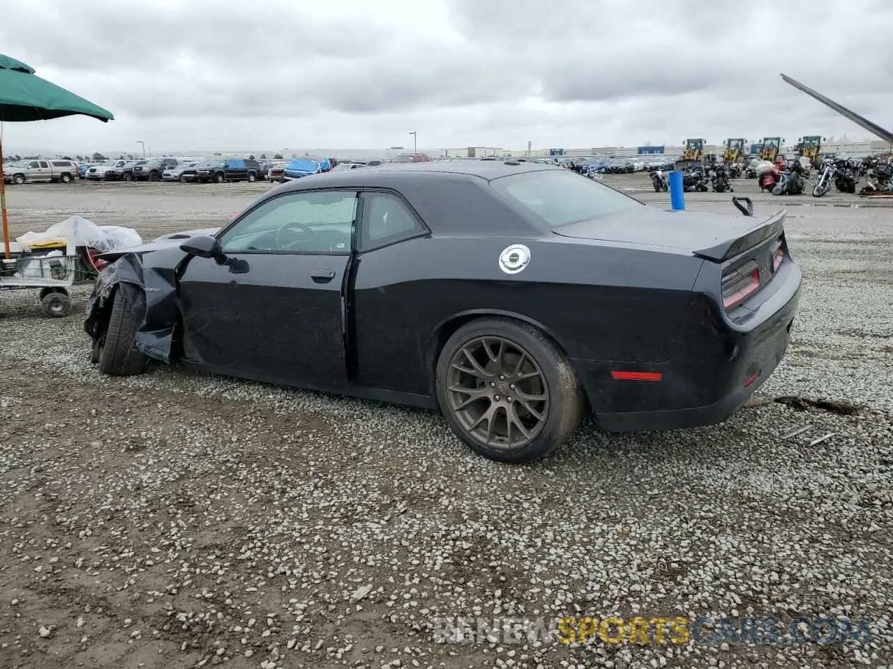2 Photograph of a damaged car 2C3CDZBT6KH512331 DODGE CHALLENGER 2019