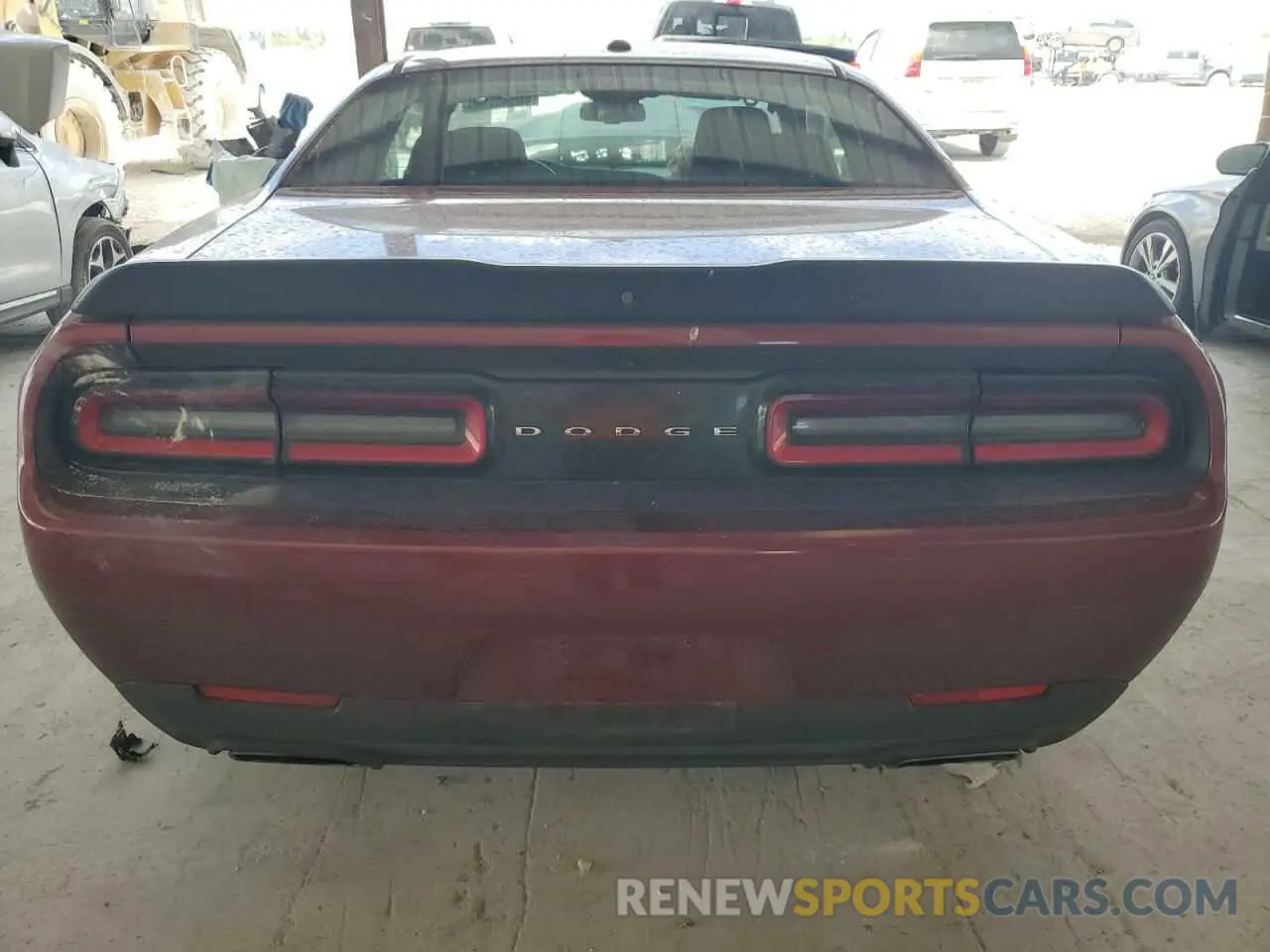 6 Photograph of a damaged car 2C3CDZBT7KH512175 DODGE CHALLENGER 2019