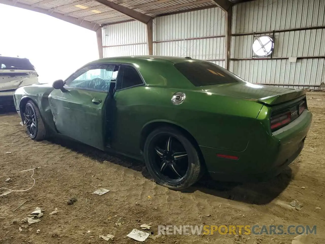 2 Photograph of a damaged car 2C3CDZBT7KH531342 DODGE CHALLENGER 2019