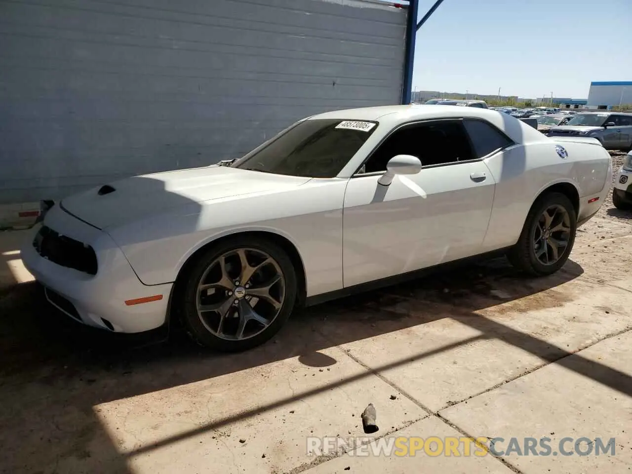 1 Photograph of a damaged car 2C3CDZBT7KH583537 DODGE CHALLENGER 2019