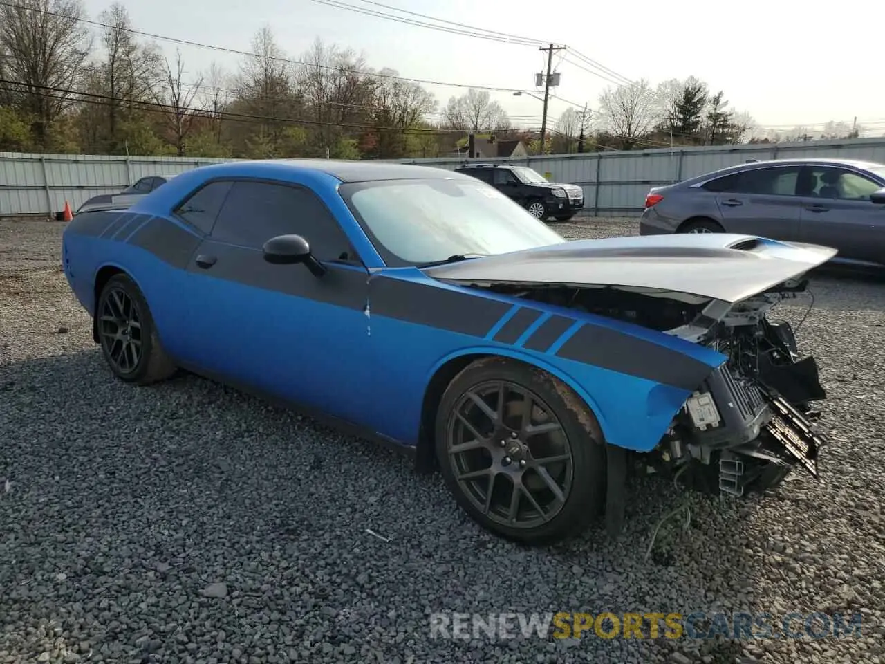 4 Photograph of a damaged car 2C3CDZBT7KH591282 DODGE CHALLENGER 2019