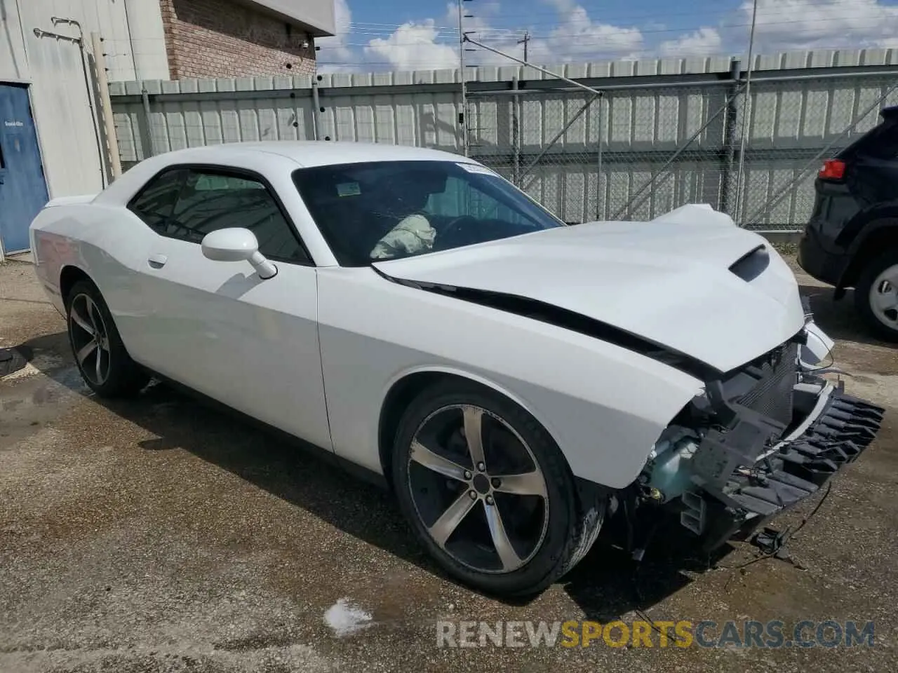 4 Photograph of a damaged car 2C3CDZBT7KH629402 DODGE CHALLENGER 2019