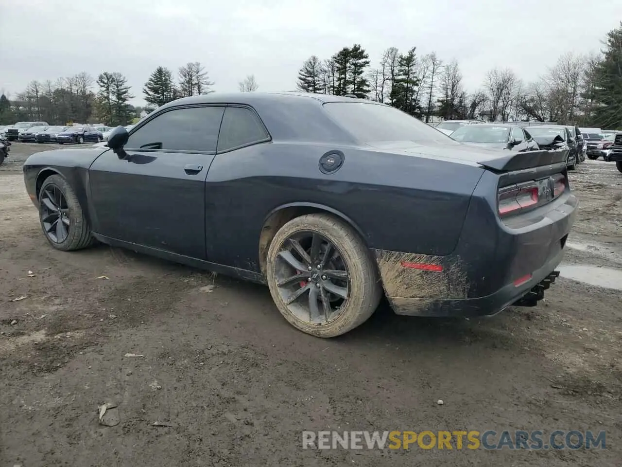 2 Photograph of a damaged car 2C3CDZBT8KH680276 DODGE CHALLENGER 2019