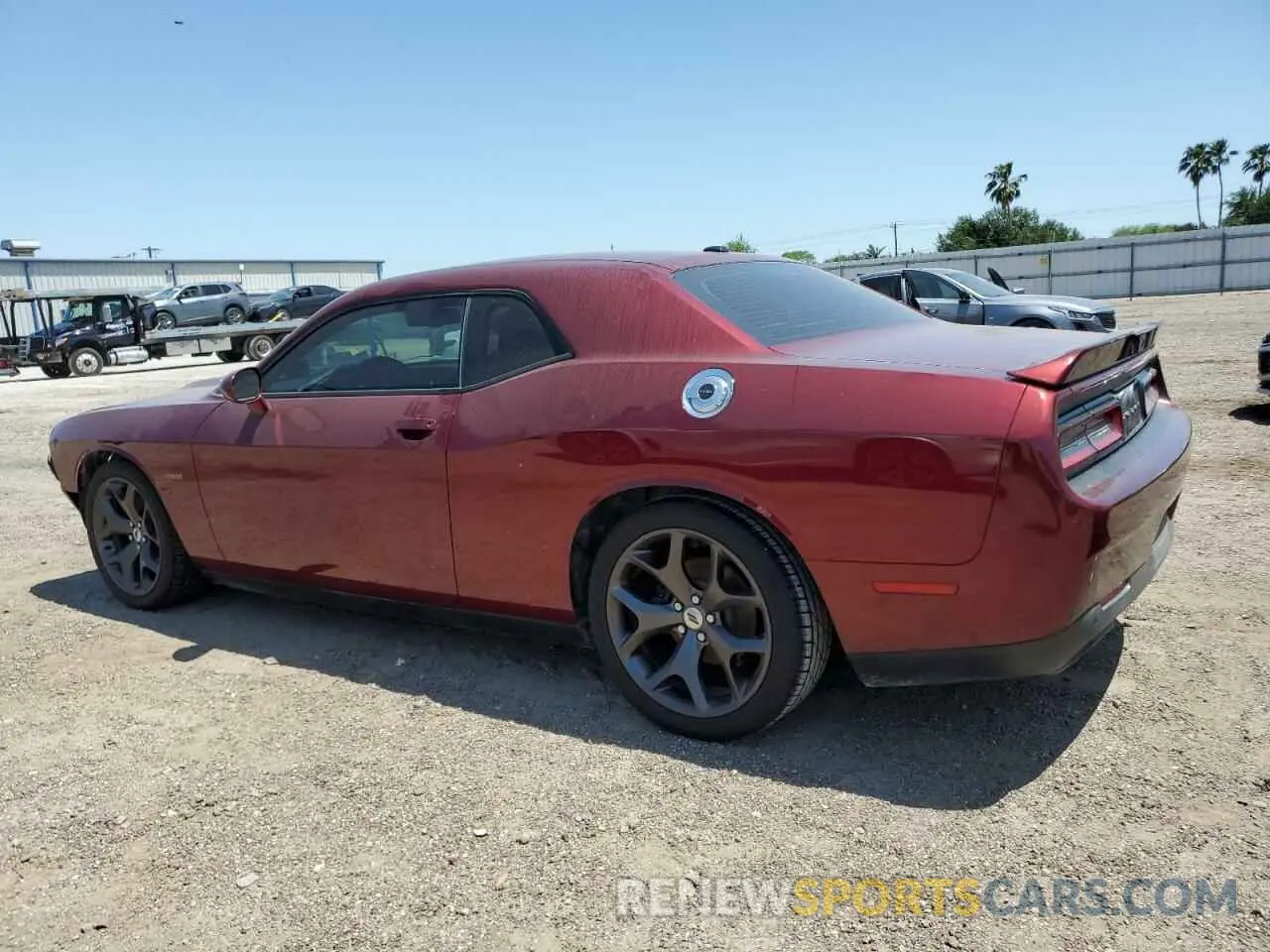 2 Photograph of a damaged car 2C3CDZBT8KH747751 DODGE CHALLENGER 2019