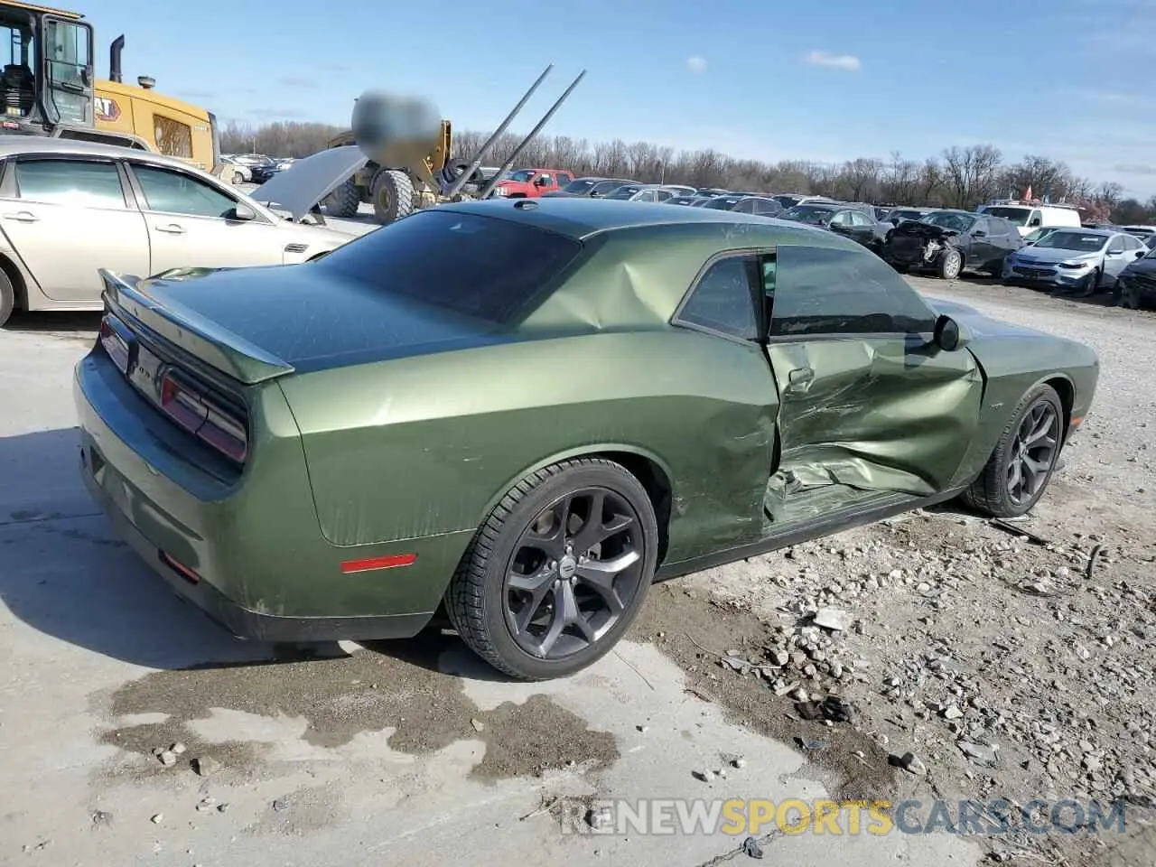 3 Photograph of a damaged car 2C3CDZBTXKH613775 DODGE CHALLENGER 2019