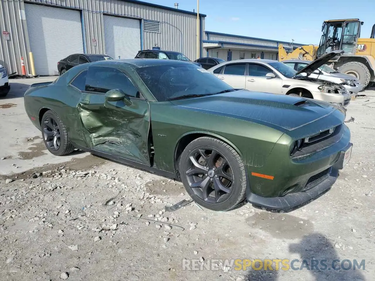 4 Photograph of a damaged car 2C3CDZBTXKH613775 DODGE CHALLENGER 2019