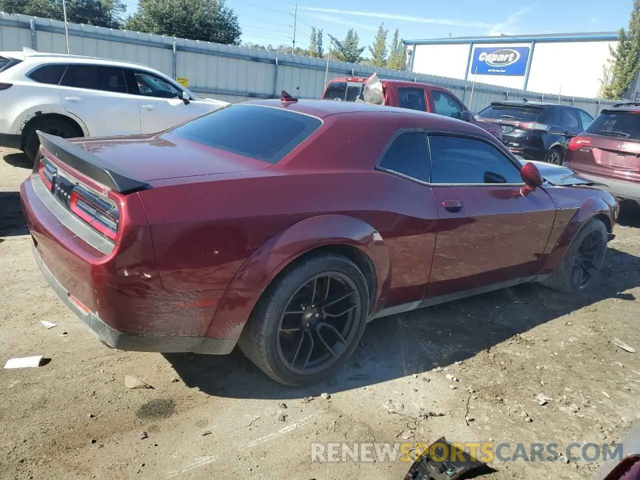 3 Photograph of a damaged car 2C3CDZFJ0KH718866 DODGE CHALLENGER 2019