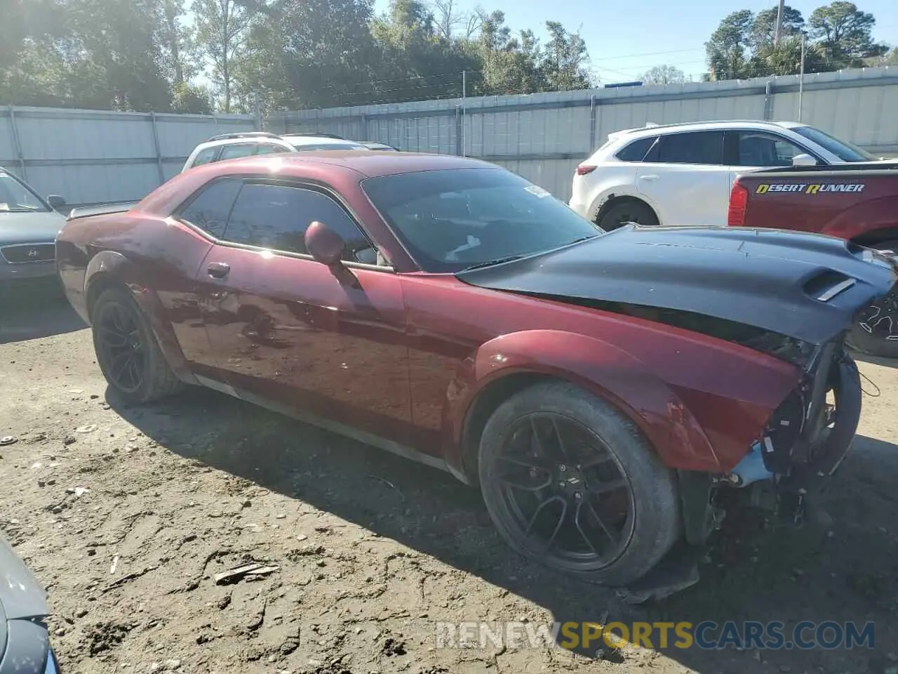 4 Photograph of a damaged car 2C3CDZFJ0KH718866 DODGE CHALLENGER 2019